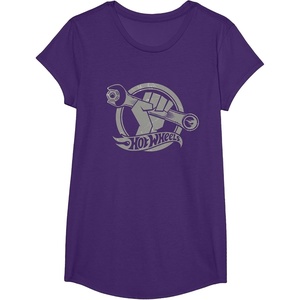image:imageHot Wheels Wrench Light Grey TShirtPurple