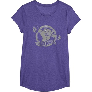 image:imageHot Wheels Wrench Light Grey TShirtPurple Heather