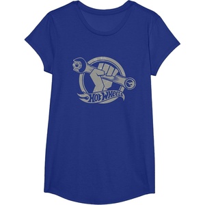 image:imageHot Wheels Wrench Light Grey TShirtRoyal Blue