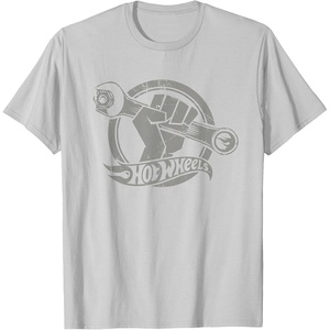 image:imageHot Wheels Wrench Light Grey TShirtSilver Grey