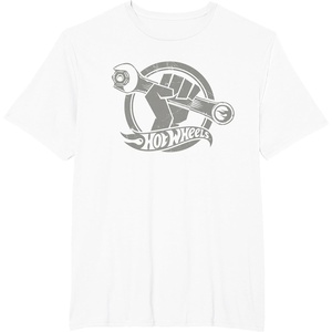 image:imageHot Wheels Wrench Light Grey TShirtWhite