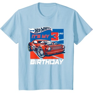 image:imageKids Hot Wheels Its My 3rd Birthday TShirtBaby Blue