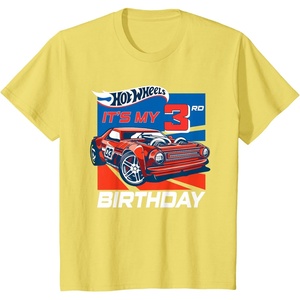image:imageKids Hot Wheels Its My 3rd Birthday TShirtLemon Yellow