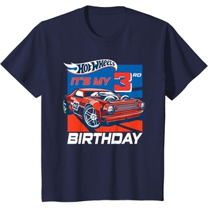 image:imageKids Hot Wheels Its My 3rd Birthday TShirtNavy Blue