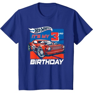 image:imageKids Hot Wheels Its My 3rd Birthday TShirtRoyal Blue