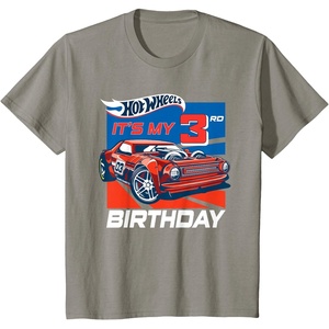 image:imageKids Hot Wheels Its My 3rd Birthday TShirtSlate Grey