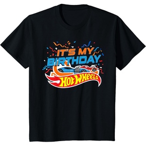 image:imageKids Hot Wheels Its My Birthday Confetti TShirtBlack