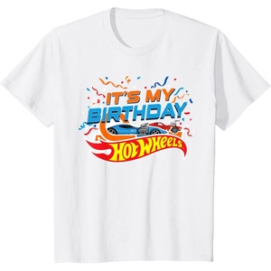 image:imageKids Hot Wheels Its My Birthday Confetti TShirtWhite