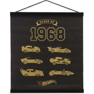 image:imageMattel Hot Wheels Fastest Cars Hanging Metal SignBlack