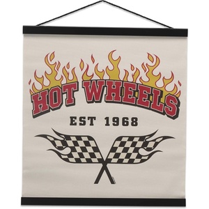 image:imageMattel Hot Wheels Fastest Cars Hanging Metal SignCream
