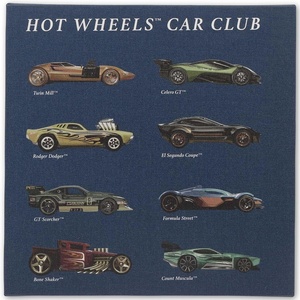 image:imageMattel Hot Wheels Red Car Gallery Wrapped Canvas Wall DecorBlue