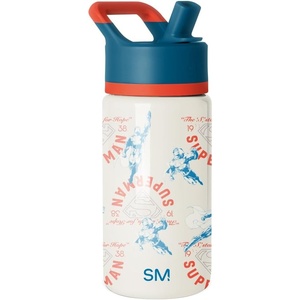 image:imageSimple Modern Hot Wheels Kids Water Bottle amp Toddler Cup  18ozDC Comics Superman Stand for Hope