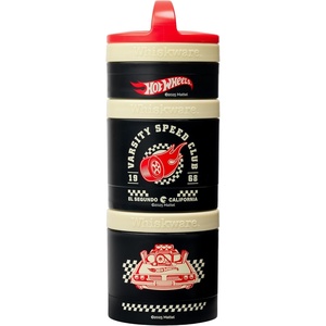 image:imageWhiskware Hot Wheels Snack Containers 3 Stackable Cups VARSITY SPEED CLUBVarsity Speed Club