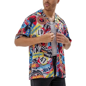 image:imageWrangler Mens X Hot Wheels Souvenir ShirtMulticolor
