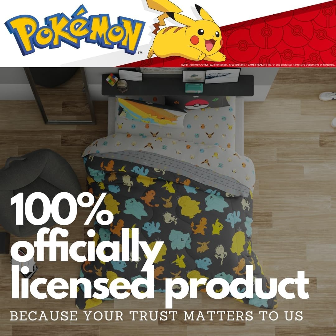 image:imageHot Wheels Girls Kids Bedding Super Soft Comforter and Sheet Set with Sham 5 Piece Twin Size Officially Licensed Product By FrancoPokemon Color Lines