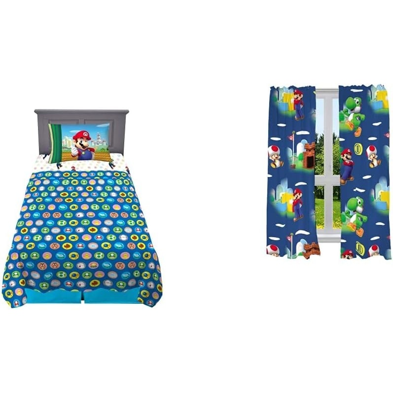 image:imageFranco Kids Bedding Super Soft Sheet Set 4 Piece Full Size Hot WheelsMulticolored