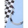 image:imageAlex and Ani Hot Wheels Bracelets  Moveable Enamel Charms Checkered Flag Motif Adjustable Stackable Designs Ideal Gift for WomenMoveable Racecar Mesh Bracelet