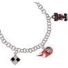 image:imageAlex and Ani Hot Wheels Bracelets  Moveable Enamel Charms Checkered Flag Motif Adjustable Stackable Designs Ideal Gift for WomenRacecar Toggle Charm Bracelet