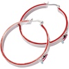image:imageAlex and Ani Hot Wheels EarringsRacecar Hoop Shiny Silver