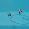 image:imageAlex and Ani Hot Wheels Moveable Cuff BraceletsMega Wrex Cuff Shiny Silver