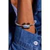image:imageAlex and Ani Hot Wheels Moveable Cuff BraceletsMega Wrex Cuff Shiny Silver