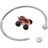 image:imageAlex and Ani Hot Wheels Moveable Cuff BraceletsTiger Shark Cuff Shiny Silver