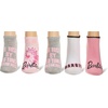 image:imageBarbie Womens Classic 5 Pack No Show Ankle SocksPink Assorted