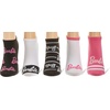 image:imageBarbie Womens Classic 5 Pack No Show Ankle SocksWhite Assorted