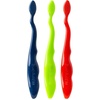 image:imageBrush Buddies Hot Wheels Manual Toothbrushes for Kids  3 Pack  Soft Bristled Childrens Toothbrushes with Fun MultiColored Designs AntiSlip Grip Handles Perfect for Toddlers Home Use or TravelRed  Blue  Green