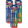 image:imageBrush Buddies Hot Wheels Manual Toothbrushes for Kids  3 Pack  Soft Bristled Childrens Toothbrushes with Fun MultiColored Designs AntiSlip Grip Handles Perfect for Toddlers Home Use or TravelRed  Blue  Green