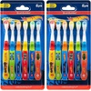 image:imageBrush Buddies Hot Wheels Manual Toothbrushes for Kids  3 Pack  Soft Bristled Childrens Toothbrushes with Fun MultiColored Designs AntiSlip Grip Handles Perfect for Toddlers Home Use or TravelMulticolor