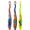 image:imageBrush Buddies Hot Wheels Manual Toothbrushes for Kids  3 Pack  Soft Bristled Childrens Toothbrushes with Fun MultiColored Designs AntiSlip Grip Handles Perfect for Toddlers Home Use or TravelRed  Blue  Green