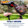 image:imageDynacraft Hot Wheels BMX Bike for Boys 1218 Inch Kids Bike Ages 39 Rev Grip Handlebar Feature Red amp BlackBlack