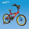 image:imageDynacraft Hot Wheels BMX Bike for Boys 1218 Inch Kids Bike Ages 39 Rev Grip Handlebar Feature Red amp BlackRed