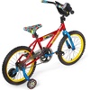 image:imageDynacraft Hot Wheels BMX Bike for Boys 1218 Inch Kids Bike Ages 39 Rev Grip Handlebar Feature Red amp BlackRed