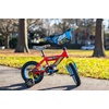 image:imageDynacraft Hot Wheels BMX Bike for Boys 1218 Inch Kids Bike Ages 39 Rev Grip Handlebar Feature Red amp BlackRedBlue