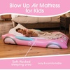 image:imageFUNBOY amp Hot Wheels Car Twin Inflatable Air Mattress for Kids Blow Up BedBarbie Convertible