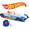 image:imageFUNBOY amp Hot Wheels Car Twin Inflatable Air Mattress for Kids Blow Up BedHot Wheels Convertible