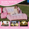 image:imageFUNBOY amp Hot Wheels Car Twin Inflatable Air Mattress for Kids Blow Up BedPink