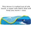 image:imageFranco Kids Bedding Super Soft Micro Raschel Throw 46 in x 60 in Hot WheelsBaby Shark  Yellow
