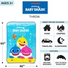 image:imageFranco Kids Bedding Super Soft Micro Raschel Throw 46 in x 60 in Hot WheelsBaby Shark