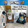 image:imageFranco Kids Bedding Super Soft Micro Raschel Throw 46 in x 60 in Hot WheelsDog Man