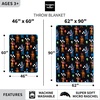 image:imageFranco Kids Bedding Super Soft Micro Raschel Throw 46 in x 60 in Hot WheelsFive Nights at Freddys