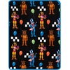 image:imageFranco Kids Bedding Super Soft Micro Raschel Throw 46 in x 60 in Hot WheelsFive Nights at Freddys