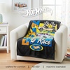 image:imageFranco Kids Bedding Super Soft Micro Raschel Throw 46 in x 60 in Hot WheelsHot Wheels  Made to Race