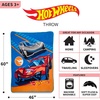 image:imageFranco Kids Bedding Super Soft Micro Raschel Throw 46 in x 60 in Hot WheelsHot Wheels