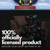 image:imageFranco Kids Bedding Super Soft Micro Raschel Throw 46 in x 60 in Hot WheelsHow to Train Your Dragon  Flying Dragons