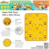 image:imageFranco Kids Bedding Super Soft Micro Raschel Throw 46 in x 60 in Hot WheelsMinions the Rise of Gru  Expressions
