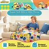 image:imageFranco Kids Bedding Super Soft Micro Raschel Throw 46 in x 60 in Hot WheelsMinions the Rise of Gru