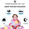 image:imageFranco Kids Bedding Super Soft Micro Raschel Throw 46 in x 60 in Hot WheelsPaw Patrol Girl Skye